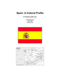 Spain: A Cultural Profile