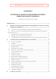 Chapter 5 - United Nations Statistics Division