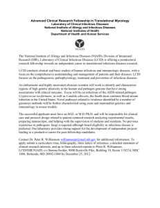 Postdoctoral Research Fellowship - Infectious Diseases Society of