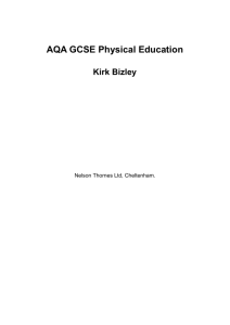 AQA GCSE Physical Education (9781408502983)