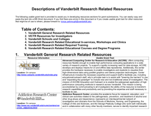 Vanderbilt Peabody Center for Community Studies