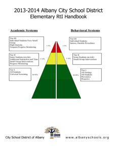 AIMSweb Reading Improvement Report – Parent Information