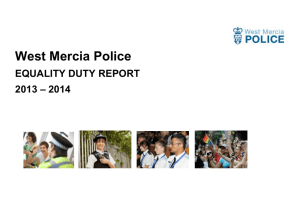 Annual Equality & Diversity Report 2013-14