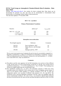 Data Sheet PBr8 - IUPAC Task Group on Atmospheric Chemical