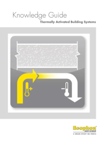 1. Thermally activated building systems (TABS)