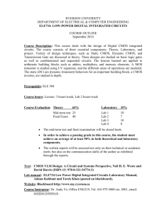 ELE734 Low-Power Digital Integrated Circuits