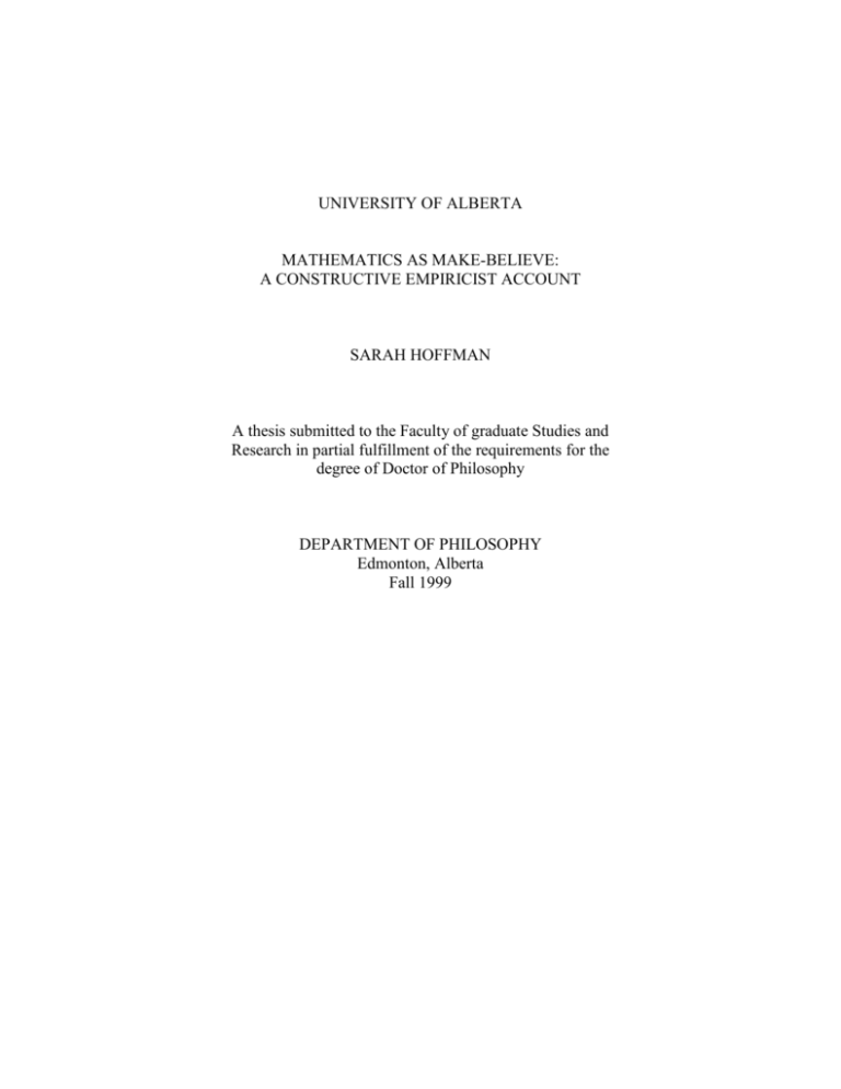 university of alberta thesis