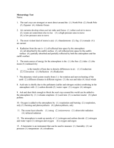 Meteorology Test