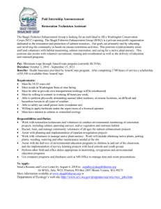 WCC Job Description - Skagit Fisheries Enhancement Group