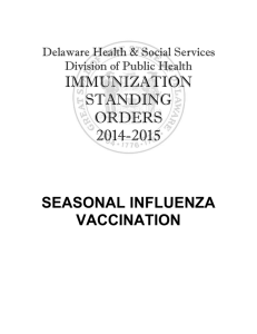 Immunization Protocol