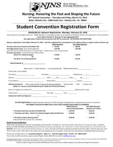 Student Registration - New Jersey Nursing Students, Inc.