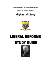 “How successfully did the Liberal reforms of 1906-1914