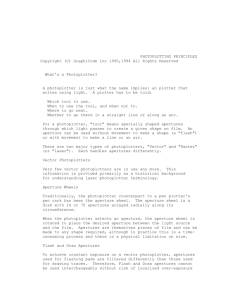 PHOTOPLOTTING PRINCIPLES Copyright (C) GraphiCode Inc