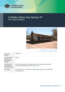 13 McMinn Street, Alice Springs, NT