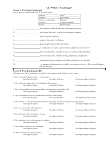 Ch.1 Review Worksheet