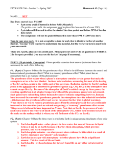 PTYS/ASTR 206 – Section 2 – Fall 2004 Activity #1: 8/25/04