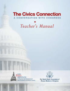 Teacher`s Manual - Florida Joint Center for Citizenship