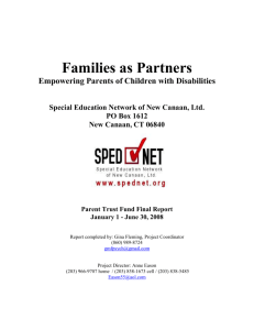 Empowering Parents of Children with Disabilities