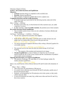 CHAPTER 14 NOTES