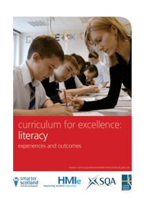Literacy: Experiences and outcomes