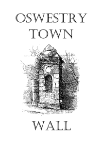 FOREWORD - A Guide to Oswestry History and Archaeology