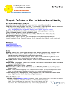 On Your Own Things to Do Before or After the National Annual