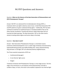 NG PDT Questions and Answers