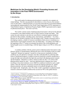 The TRIPS Agreement and - University of Toronto Faculty of Law