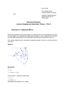 IAT13_Imaging and Aberration Theory Solutions WS 13