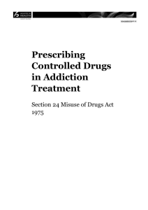 Prescribing Controlled Drugs in Addiction Treatment v3