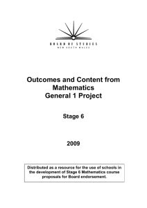 Course outcomes and content