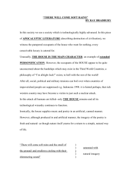 English Literature Essay Questions There Will Come Soft Rains How To Make A Good Thesis Statement For An Essay also Examples Of Thesis Statements For English Essays There Will Come Soft Rains Question Response Sheet Thesis Statement For An Argumentative Essay