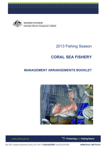 2. Management Arrangements - The Australian Fisheries