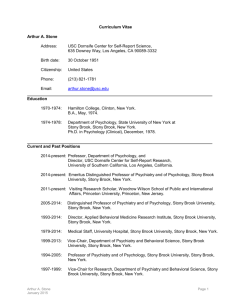 Curriculum Vitae - USC Dana and David Dornsife College of Letters