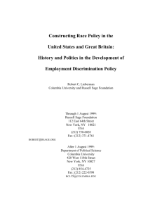 History and Politics in the Development