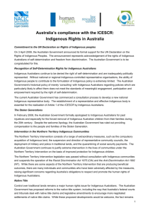 Indigenous Rights - Human Rights Law Centre