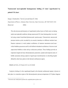 Photoacoustic study of KrF laser heating of silicon