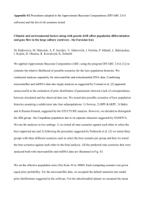 Appendix S2 Procedures adopted in the Approximate Bayesian