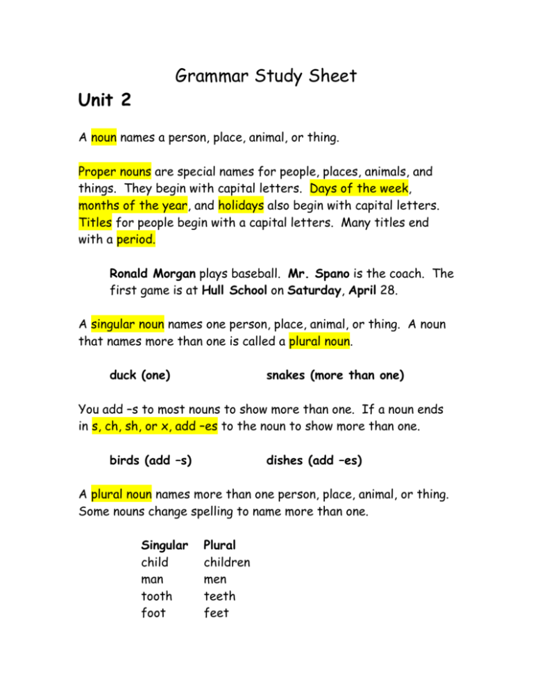 grammar-study-sheet-unit-2