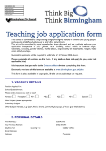 Teaching Application Form 15