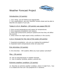 Weather Report Project