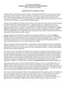 Graduate applications - University of Central Missouri