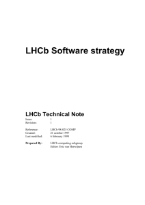 1. Introduction - LHCb