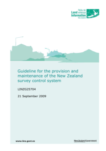 Guideline - Land Information New Zealand