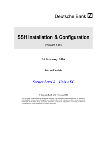 SSH Installation & Configuration