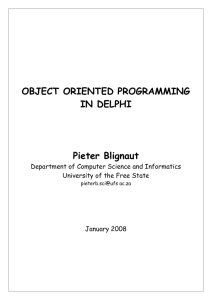 object oriented programming in delphi