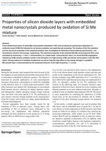 Novikau et al. Nanoscale Research Letters 2011, 6:148 http://www