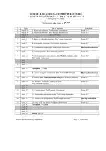 Schedule 2013 medchemistry