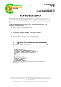 Survey form - The Community Composting Network