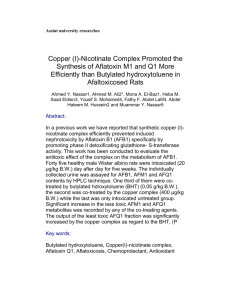 Assiut university researches Copper (I)